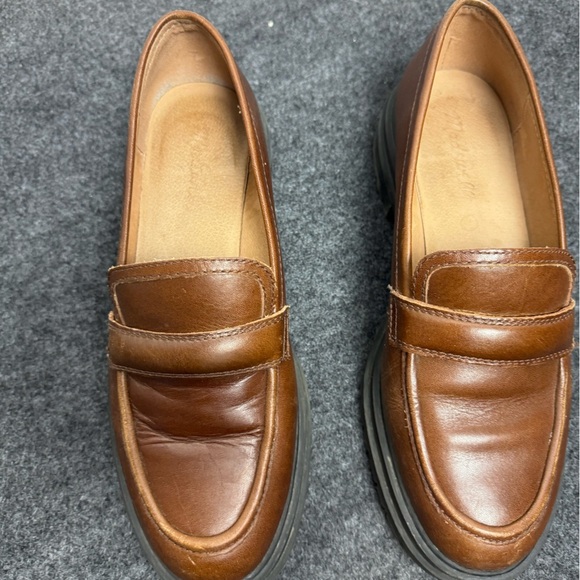 Madewell The Bradley Lugsole Loafer in Leather in Stable Brown - Picture 10 of 13